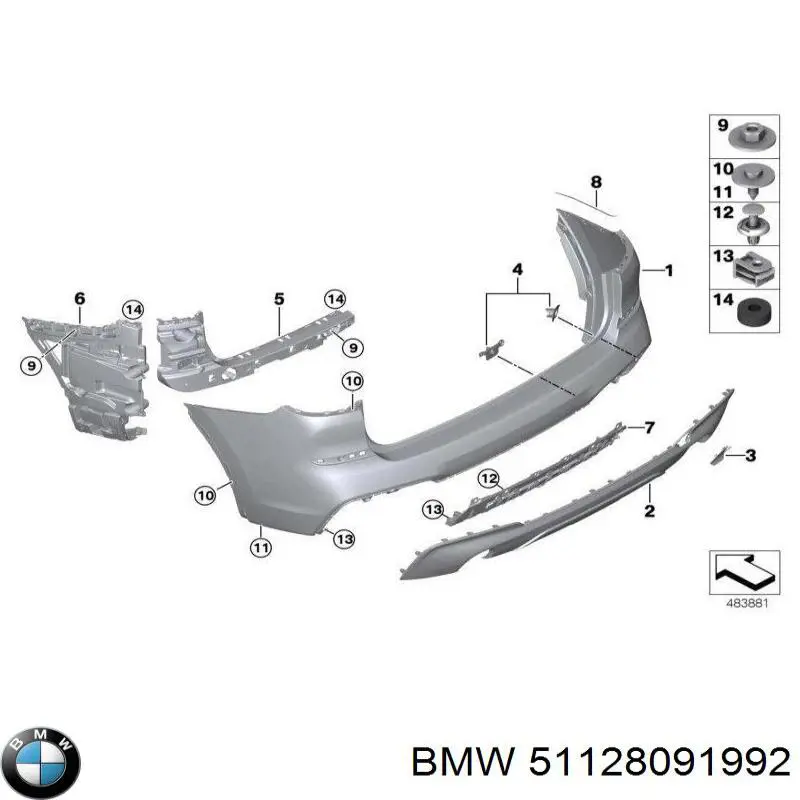  51128091992 BMW