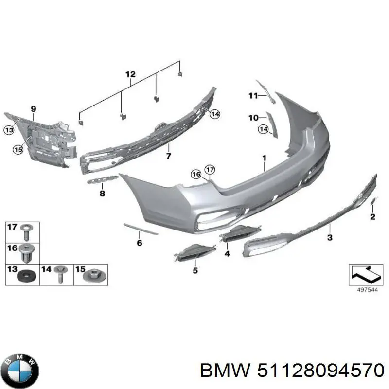 51128094570 BMW 