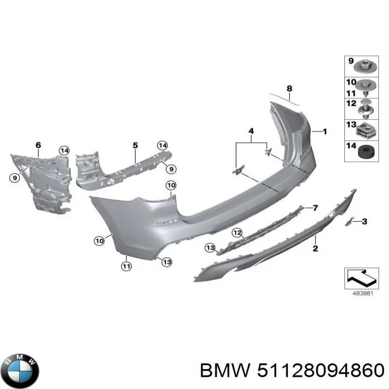 51128094860 BMW 