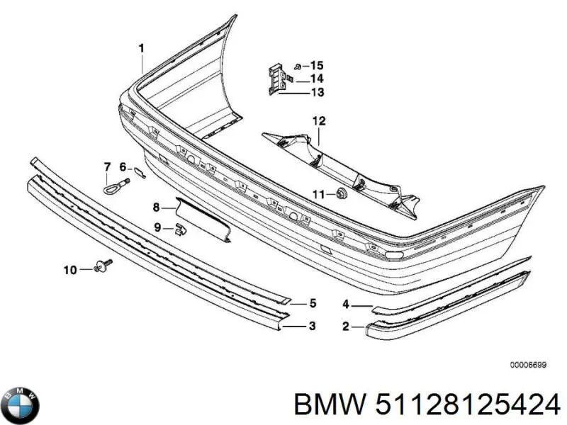 51128125424 BMW 