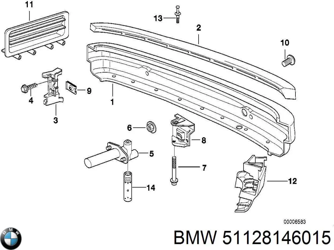Купить 51128146015 BMW 