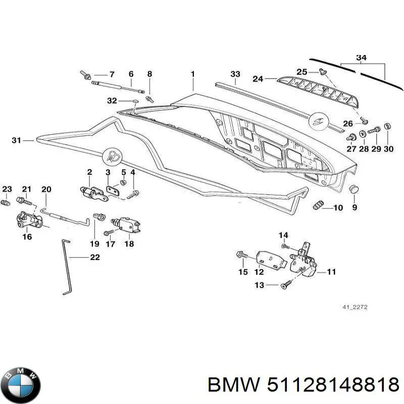 BMW 51128148818 цена, от 12.70 USD