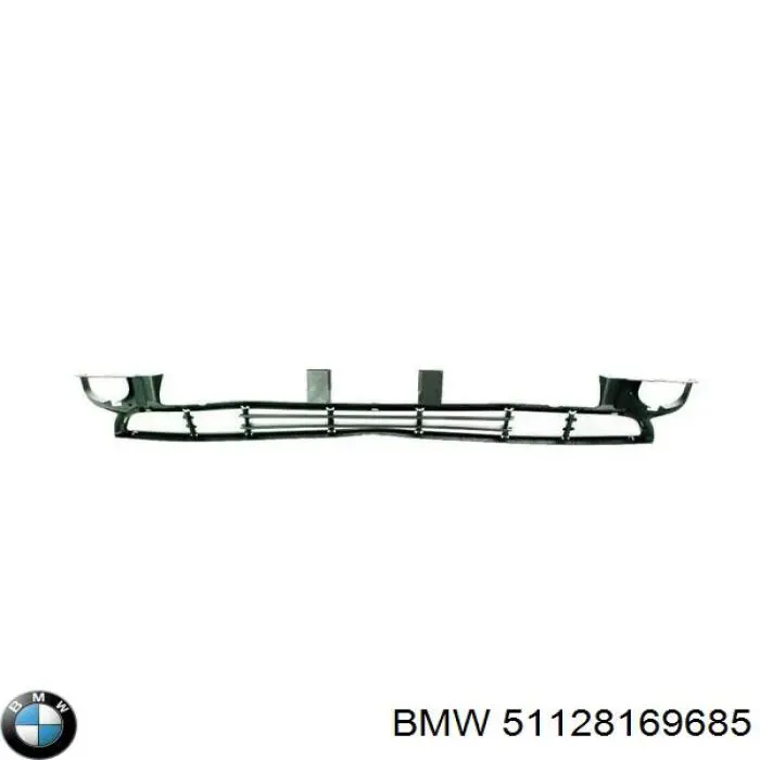 Накладка бампера заднего левая BMW 51128169685