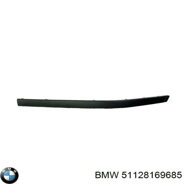 Накладка бампера заднего левая BMW 51128169685 цена, от 18.33 USD