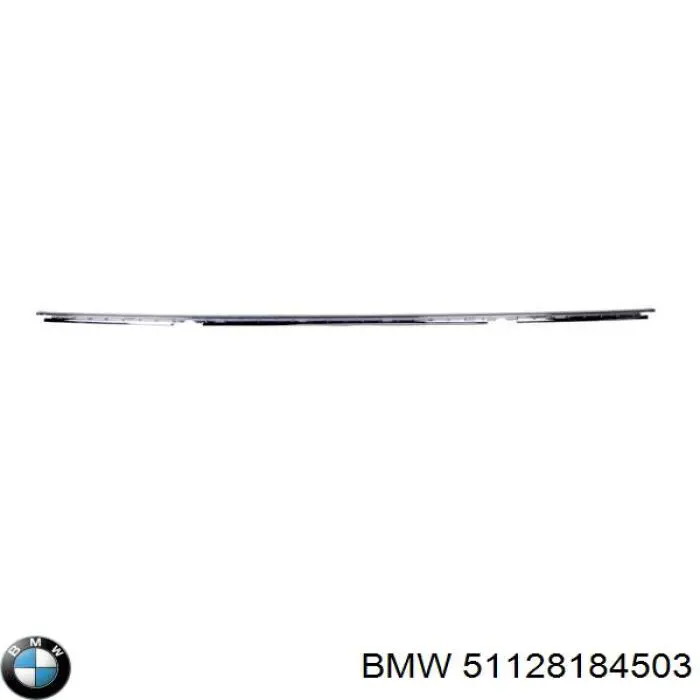 Купить 51128184503 BMW Молдинг бампера заднего центральный