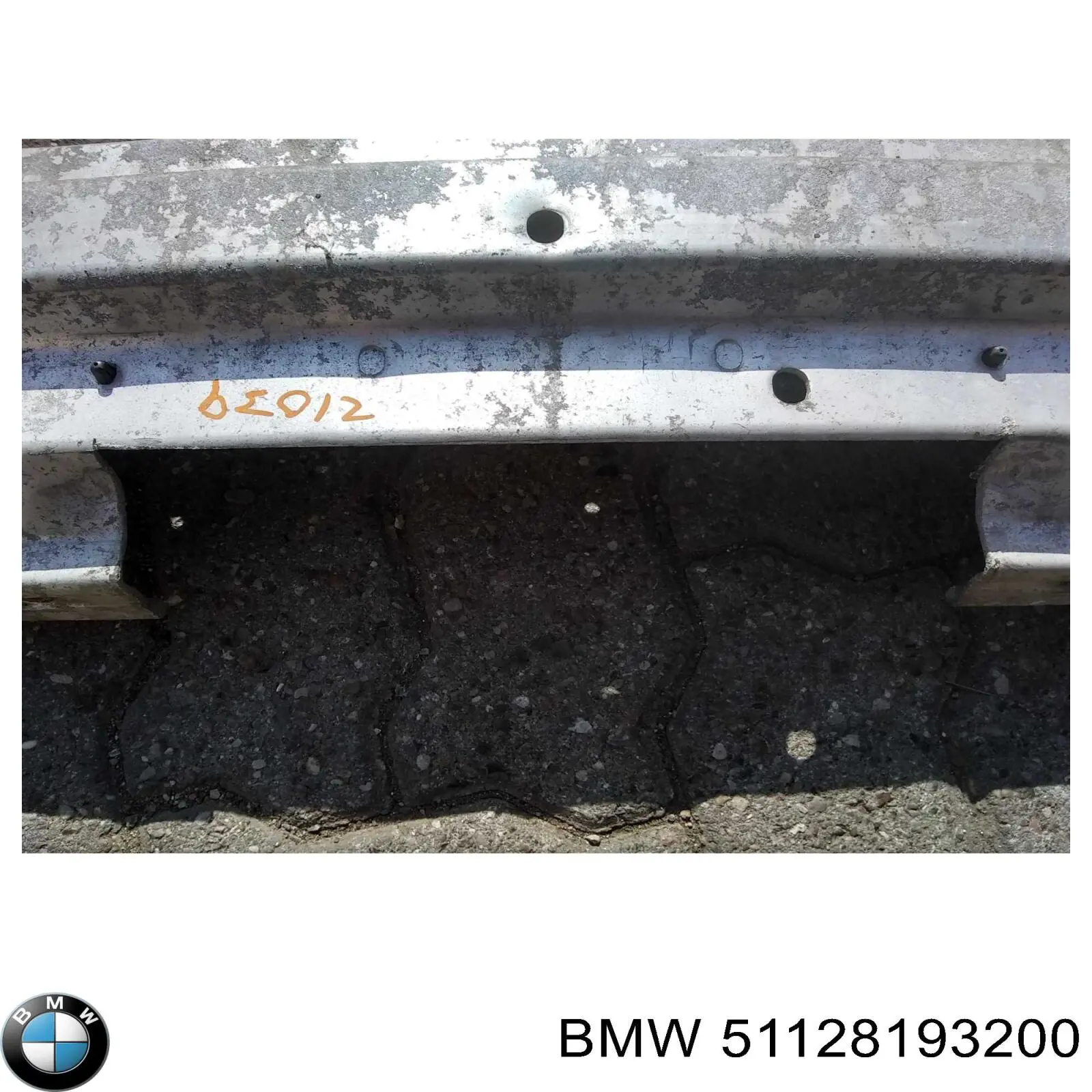 51128193200 BMW Швеллер заднего бампера