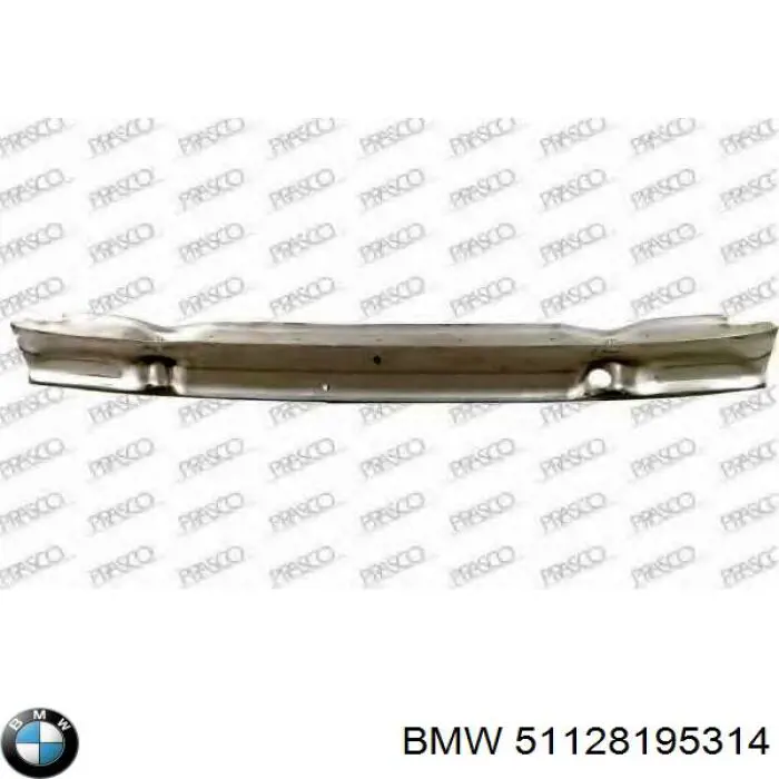 Усилитель заднего бампера BMW 3 E46 (Бмв 3)