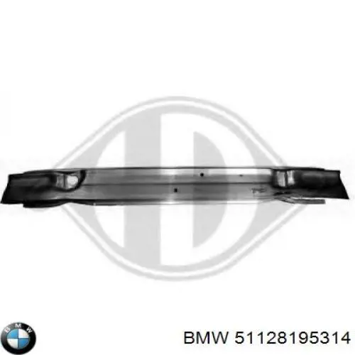 Купить 51128195314 BMW Шина бампера заднего