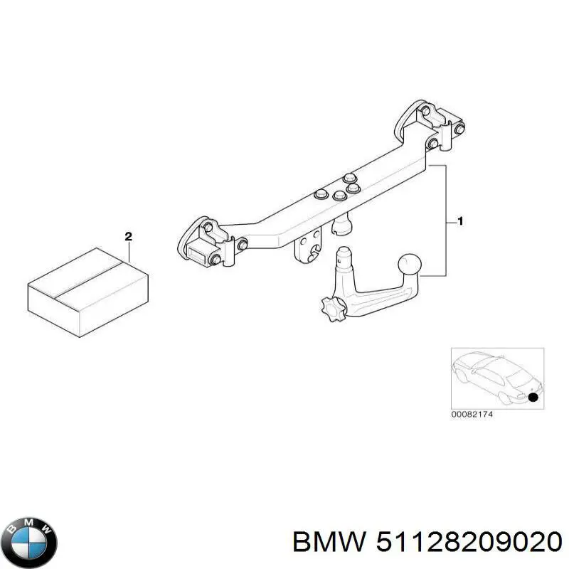 Купить 51128209020 BMW 
