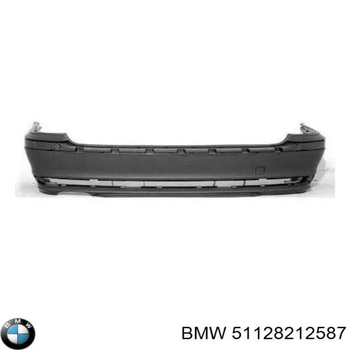 Бампер задний Autotechteile 7125182 цена, от 101.60 USD