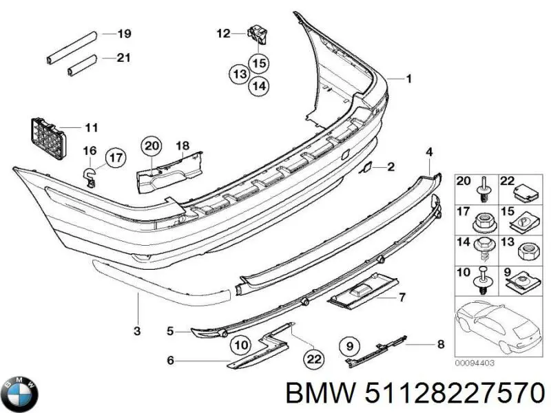  51128227570 BMW