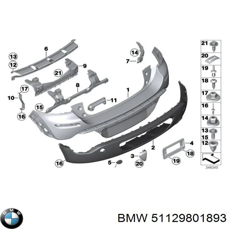  51129801893 BMW