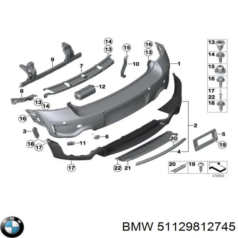 51129812745 BMW 