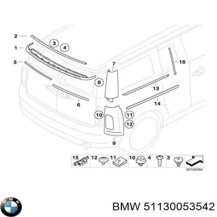  51130053542 BMW