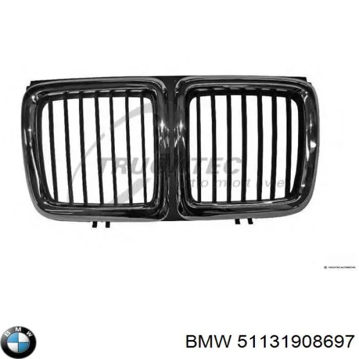 Решетка радиатора на BMW 7 E32 (Бмв 7)