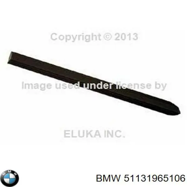 Купить 51131965106 BMW Молдинг крыла заднего правого