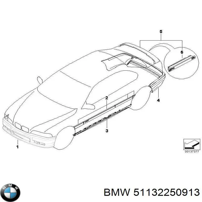  BMW 51132250913 цена, от 22.60 USD