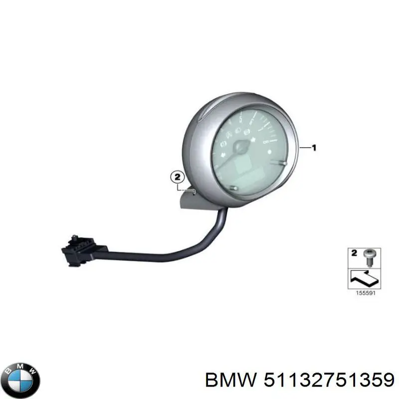 Накладка капота BMW 51132751359