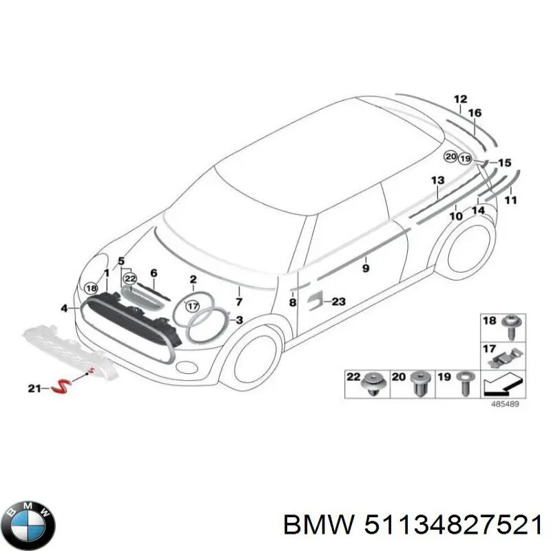  51134823386 BMW