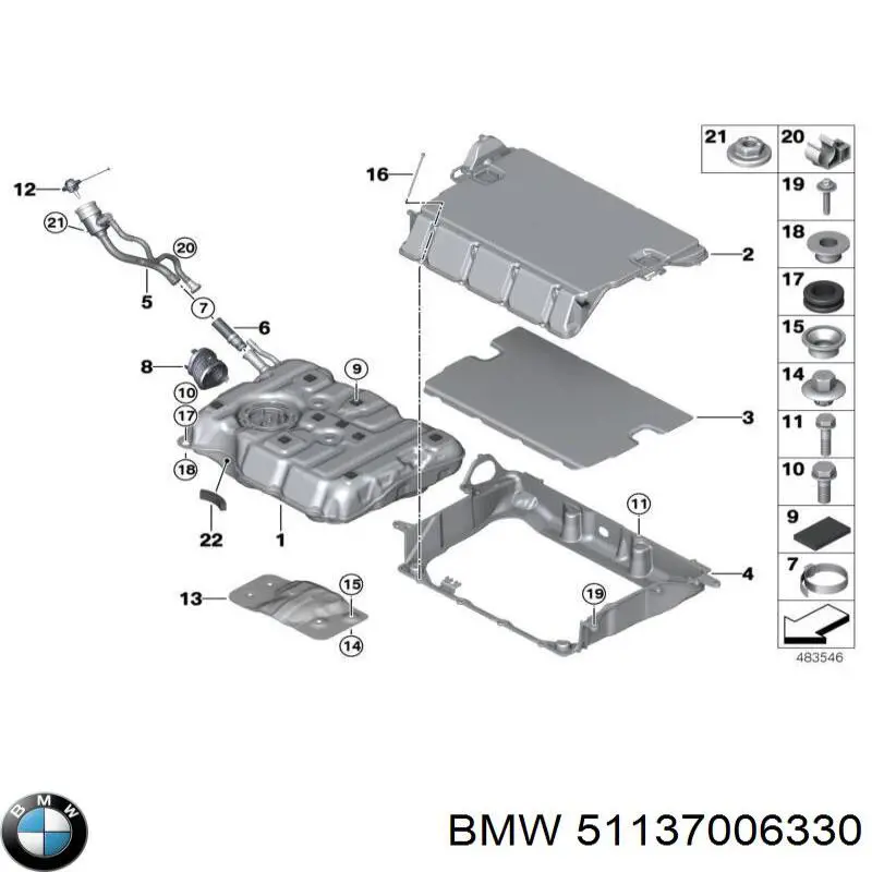  51137006330 BMW