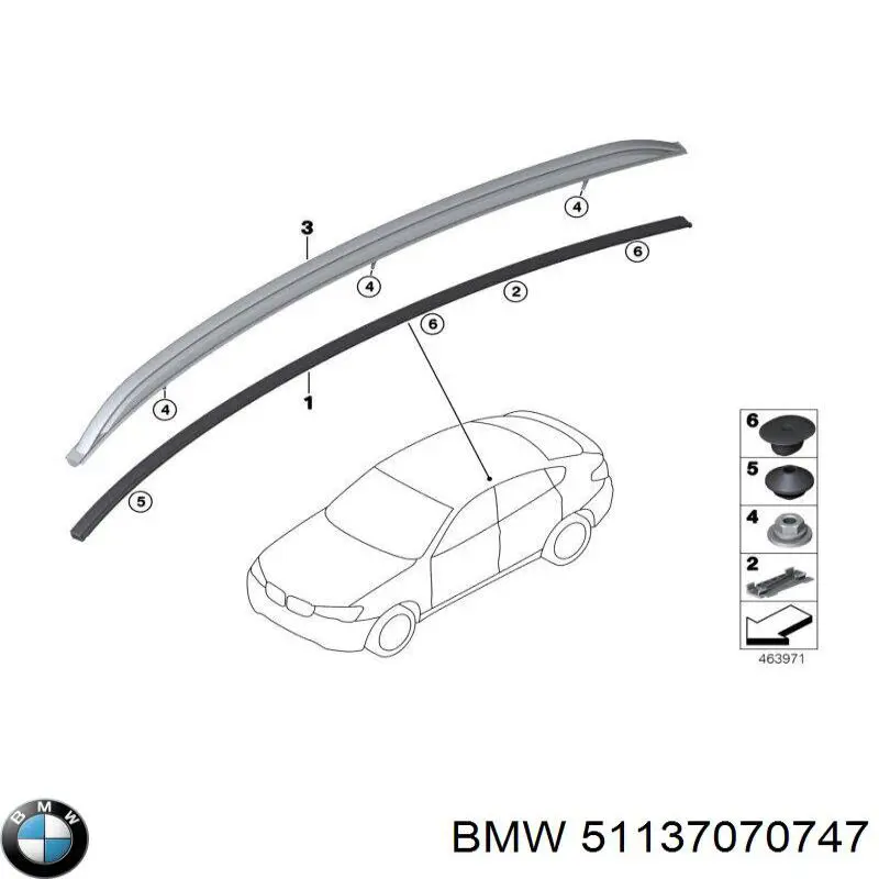 Пистон крепления подкрылка переднего крыла BMW 51137070747 цена, от 0.48 USD