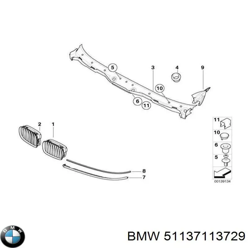  51137113729 BMW