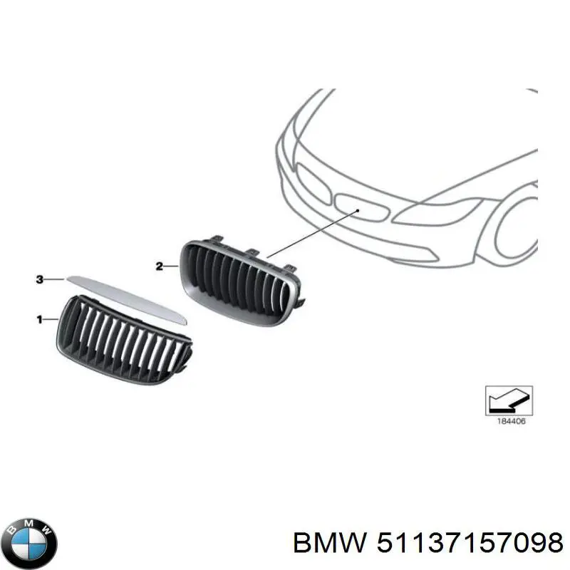 Хомут крепления глушителя задний BMW 51137157098 цена, от 13.06 USD