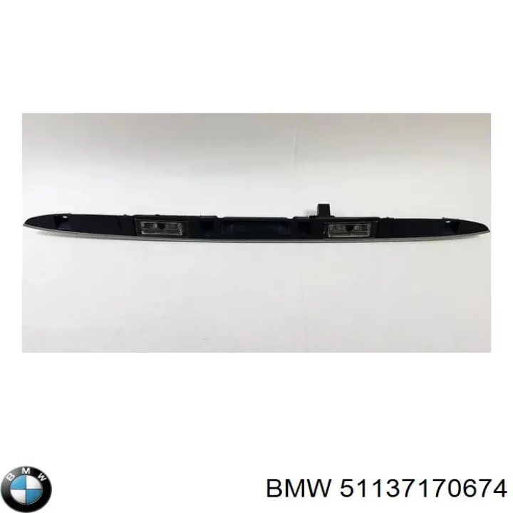 Ручка крышки багажника (двери 3/5-й задней) наружная 51137170674 BMW