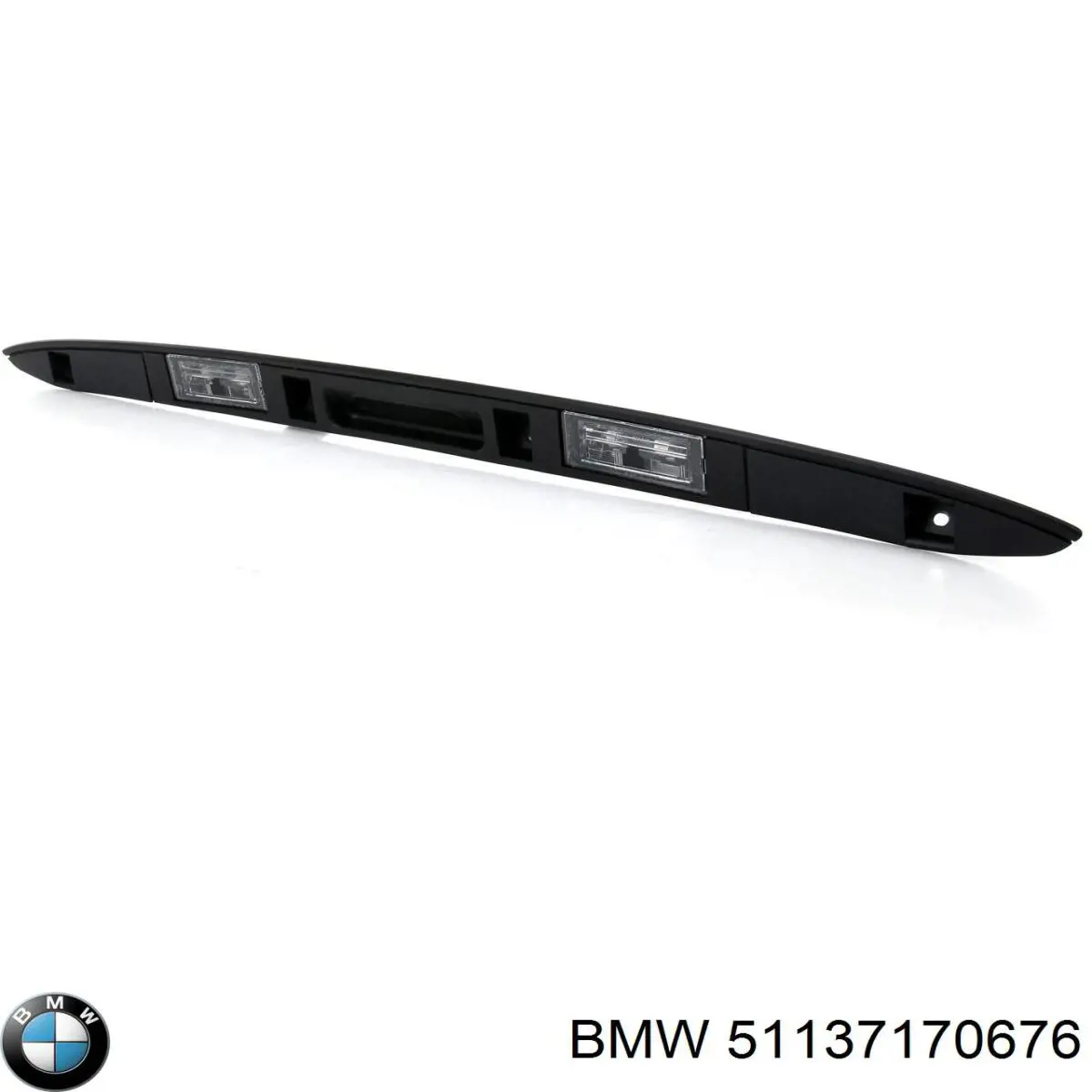 Ручка крышки багажника (двери 3/5-й задней) наружная 51138243767 BMW