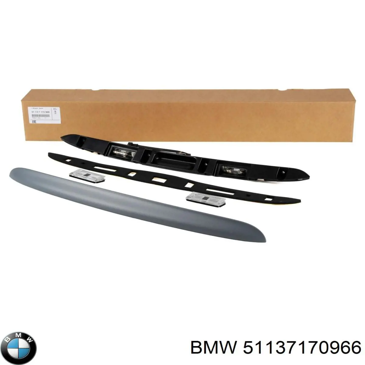 Купить 51137170966 BMW Ручка пятой двери, наружная
