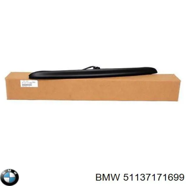 51137171699 BMW puxador externo de tampa de porta-malas (de 3ª/5ª porta traseira)