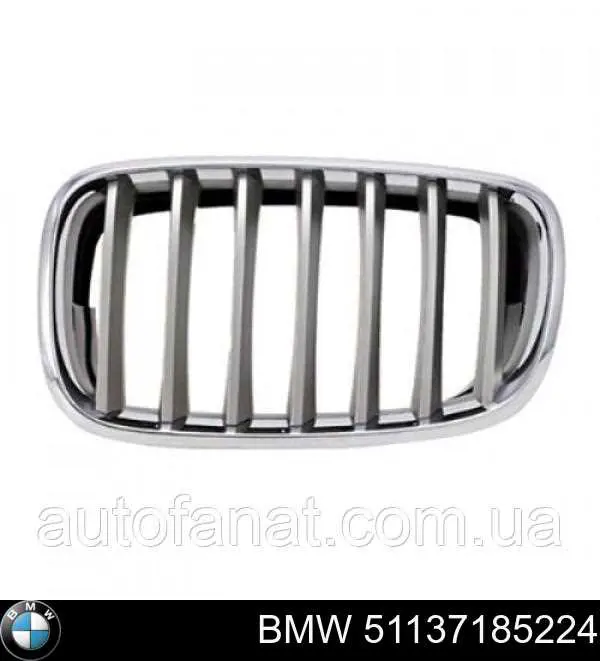 51137185224 BMW решетка радиатора правая