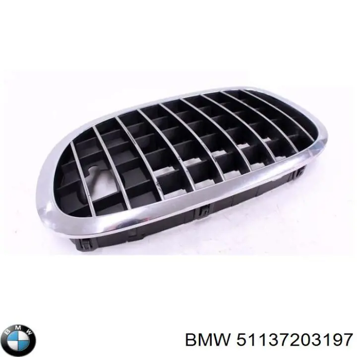 Решетка радиатора левая BMW 51137203197 цена, от 60.21 USD