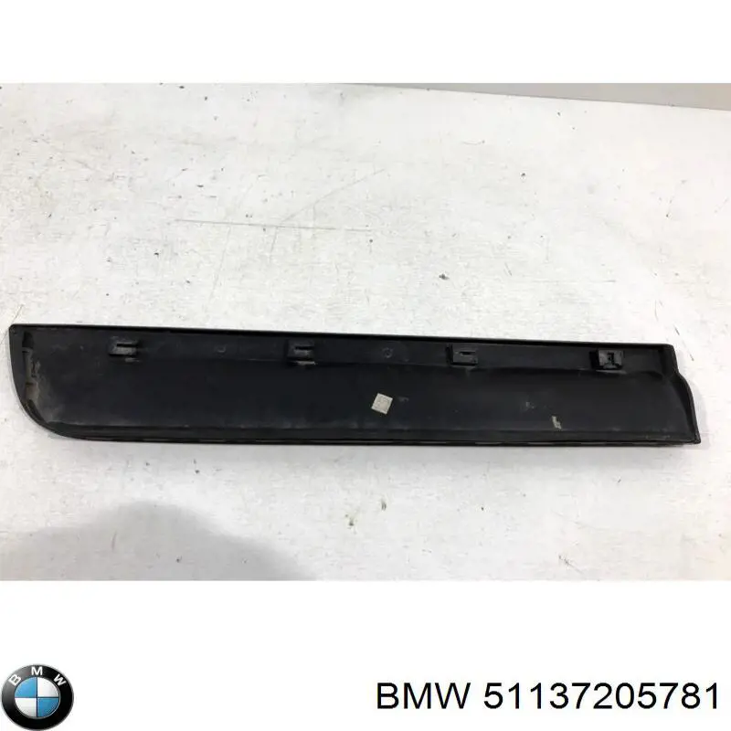 Moldura da porta traseira esquerda inferior para BMW X3 (F25)