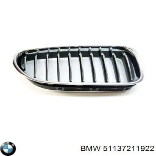 Panal de radiador derecha 51137211922 BMW