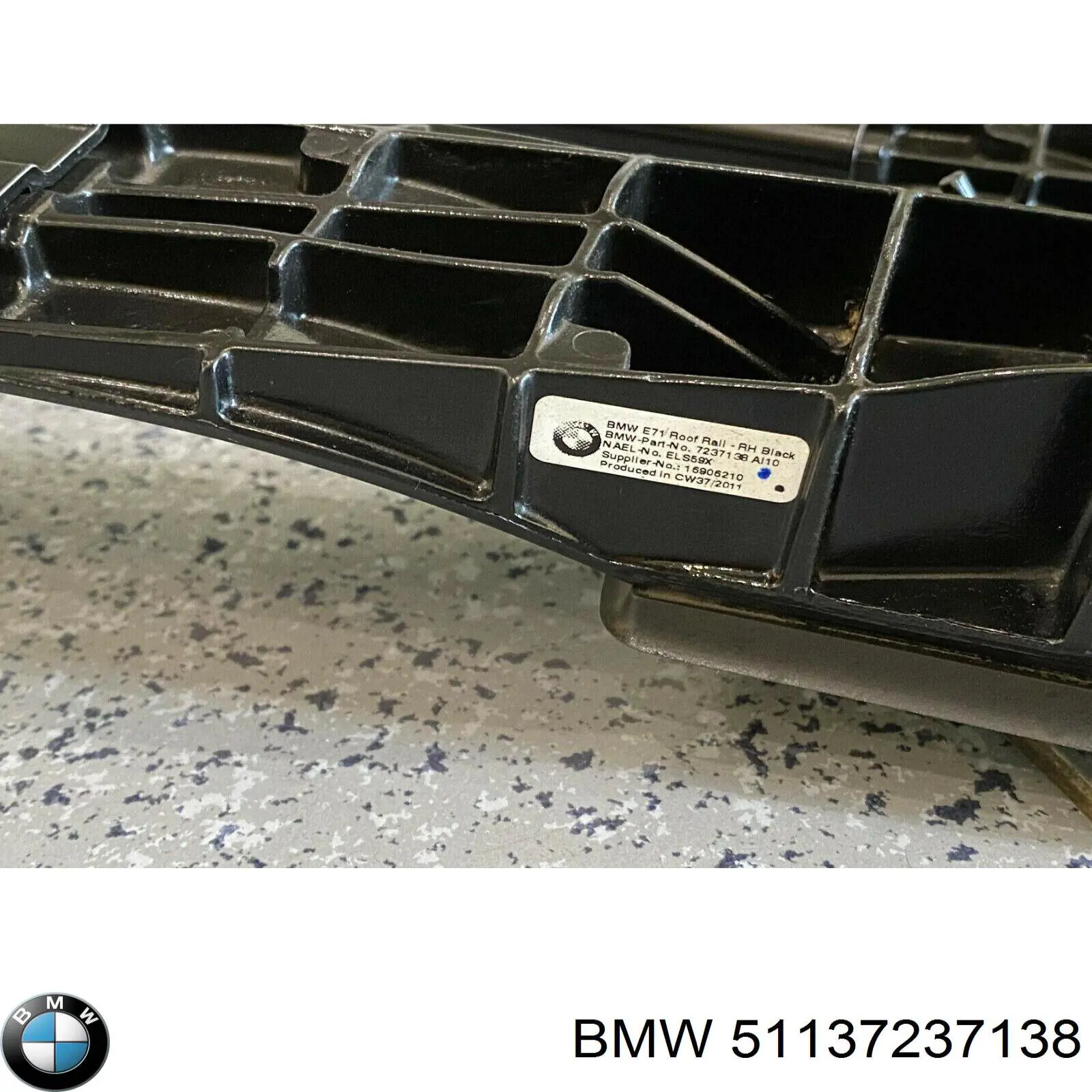 Купить 51137237138 BMW Рельса-рейлинг багажника правый