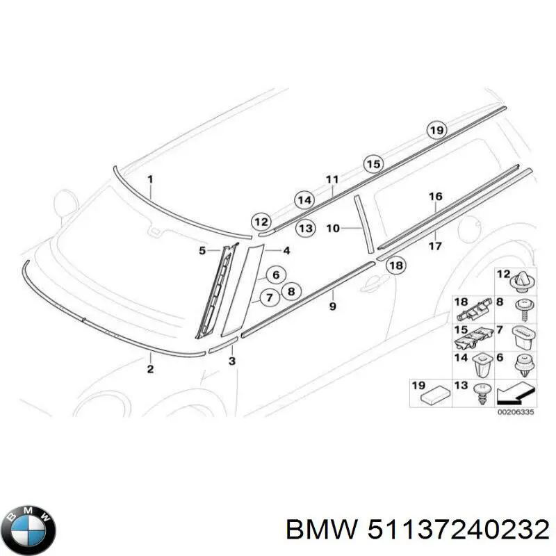  BMW 51137240232 цена, от 113.19 USD