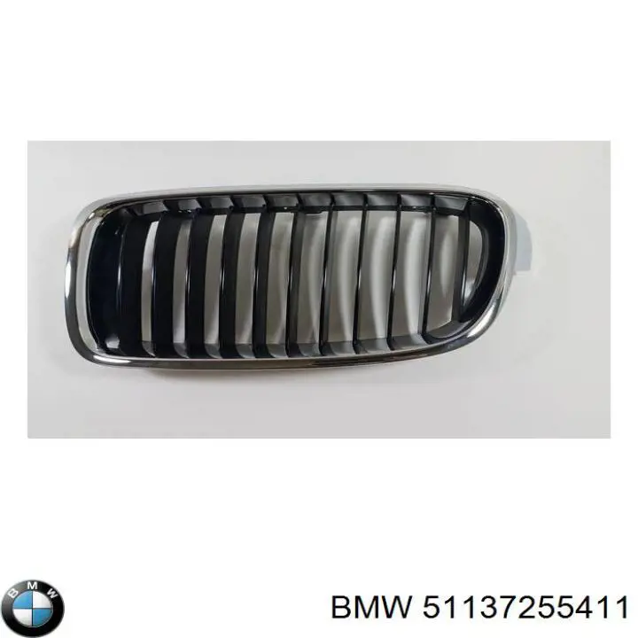 51137255411 BMW решетка радиатора левая