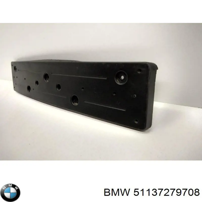 Панель крепления номерного знака переднего BMW 51137279708