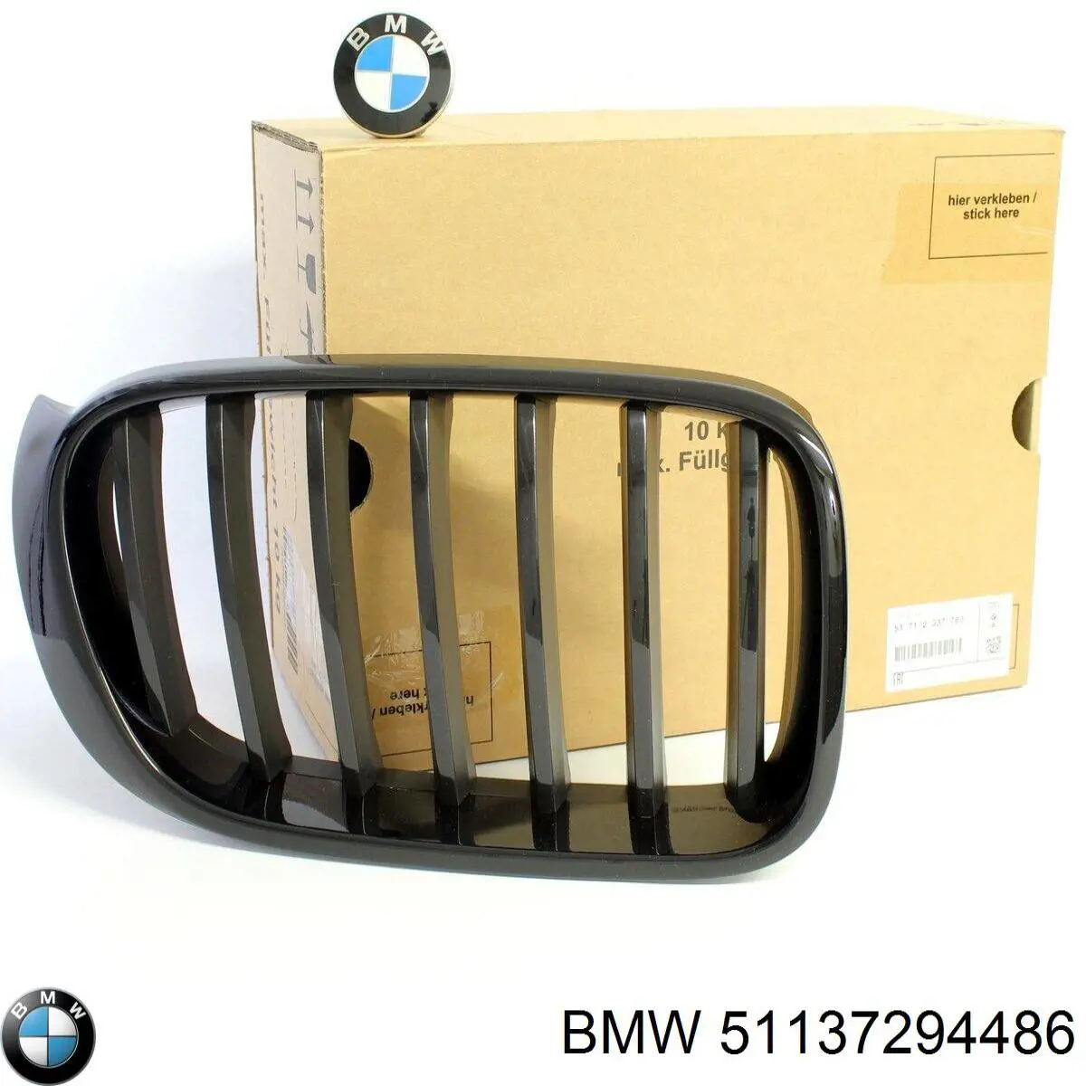 51137294486 BMW grelha do radiador direita