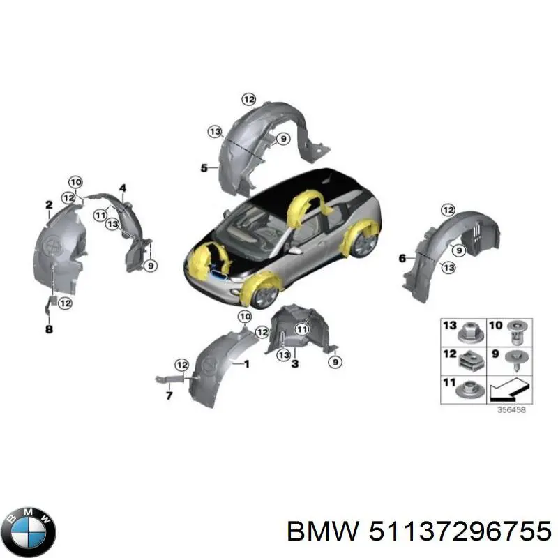  BMW 51137296755 цена, от 12.97 USD