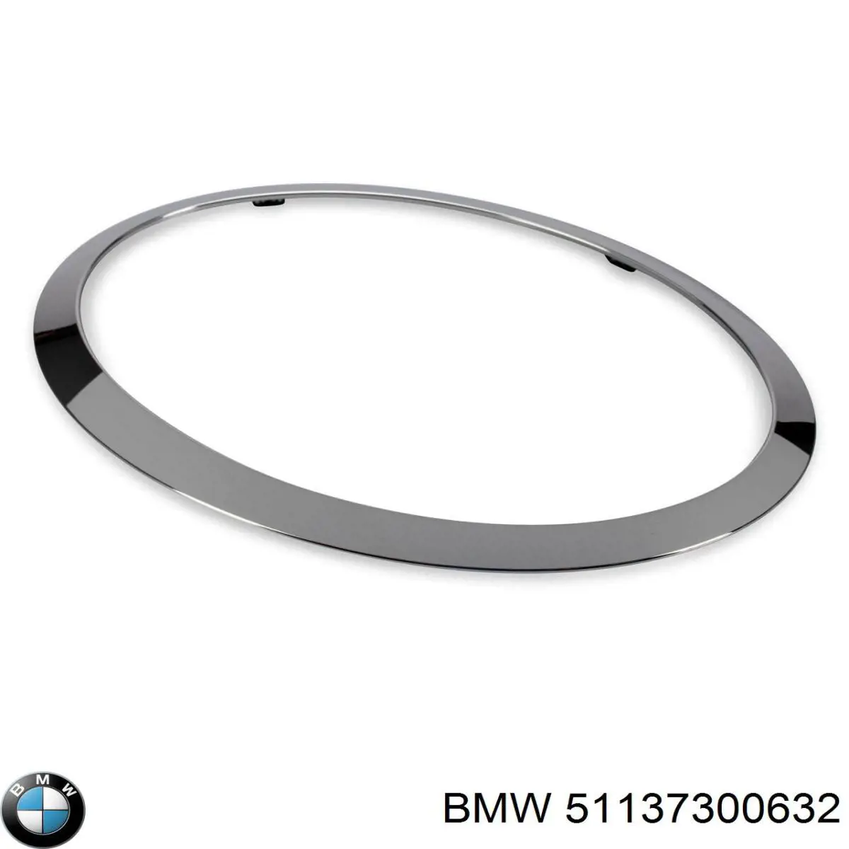 Рамка (облицовка) фары правой 7300632 BMW