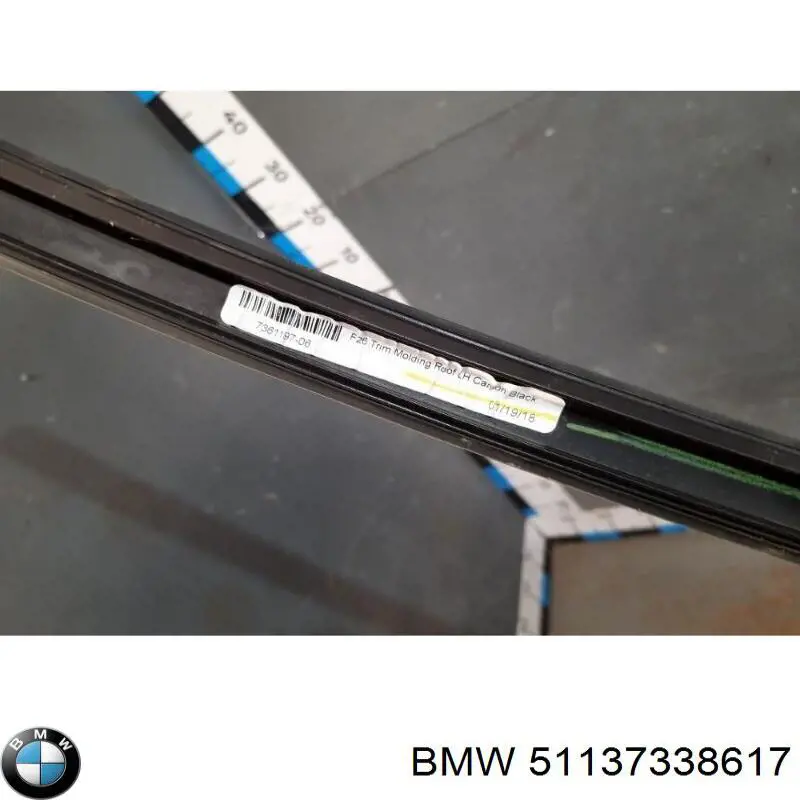 Молдинг крыши левый BMW 51137338617 цена, от 125.43 USD
