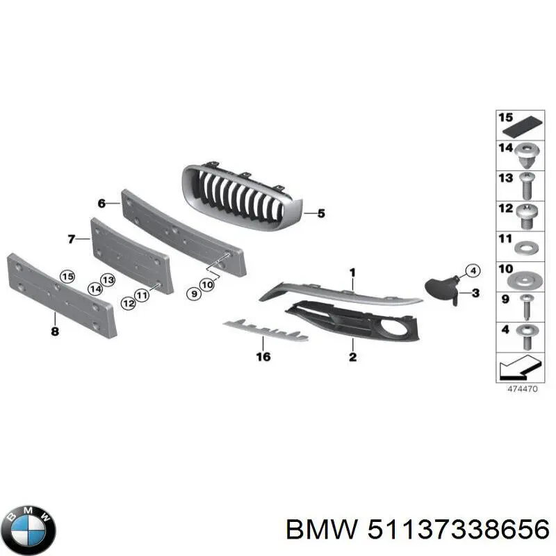51137338656 BMW 