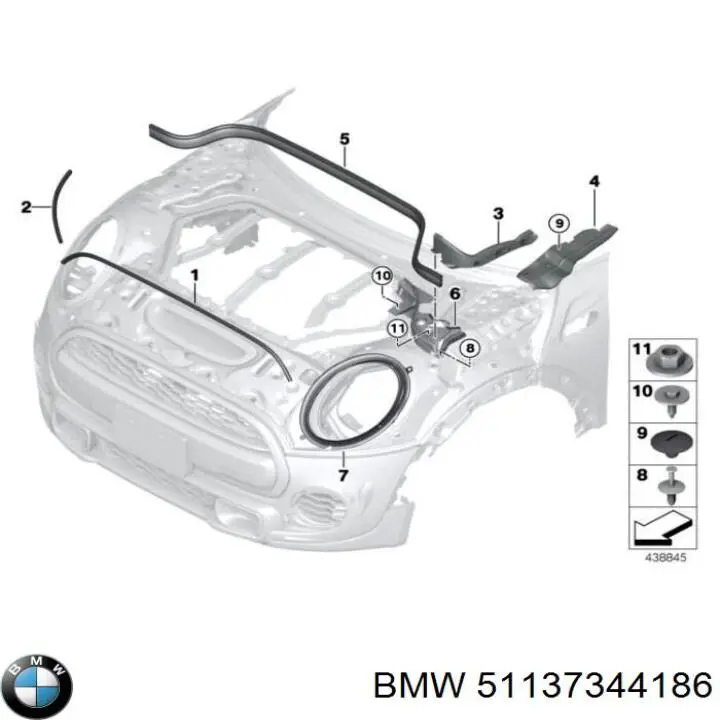  51137344186 BMW