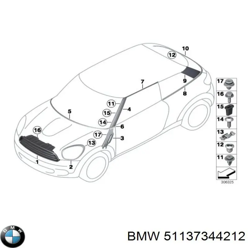  51137344212 BMW