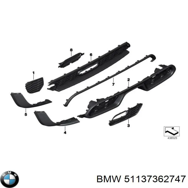  BMW 51137362747 цена, от 12.71 USD