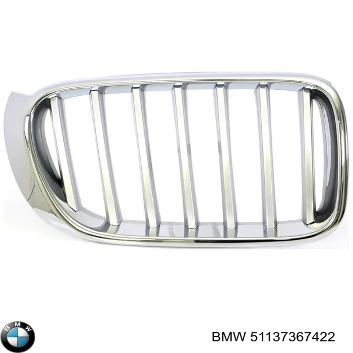 Решетка радиатора правая 51137367422 BMW