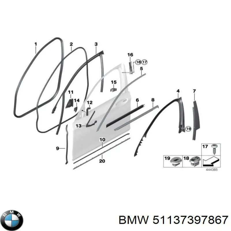  BMW 51137397867 цена, от 59.26 USD