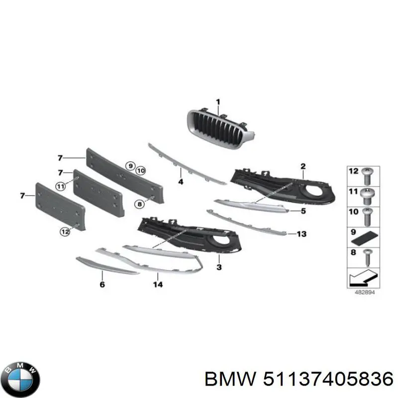  51137405836 BMW